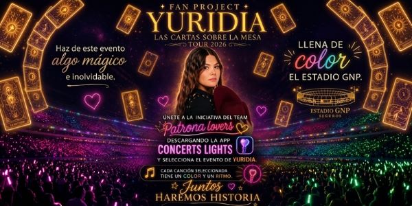 Yuridia · Arena GNP Seguros CDMX 2026
